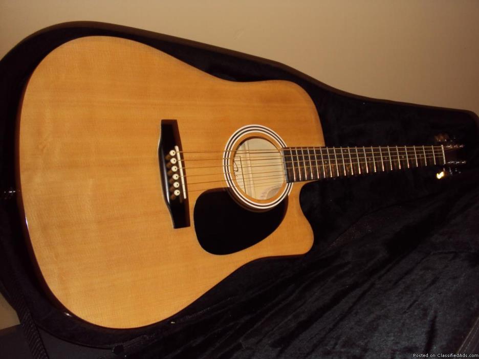 Talor Electric Acoustic Guitar, 0