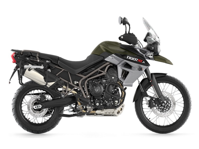 2017 Triumph Tiger 800 XCA Matte Khaki Green