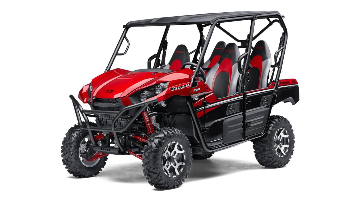 2016 Kawasaki Teryx4 Le Candy Persimmon Red