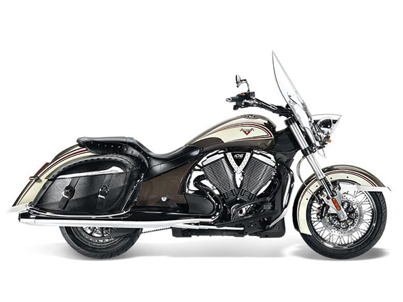 2014 Victory Motorcycles Cross Roads Classic Two-Tone Bronze Mist & Khaki