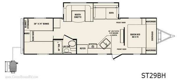 2011 Crossroads Rv Sunset Trail ST29BH