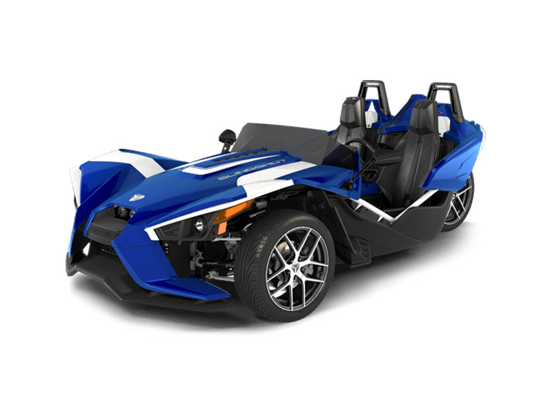 2016 Polaris Slingshot Reverse Trike SL LE Blue Fire