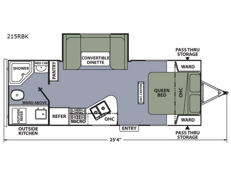 2018 Coachmen Rv Apex Ultra-Lite 215RBK