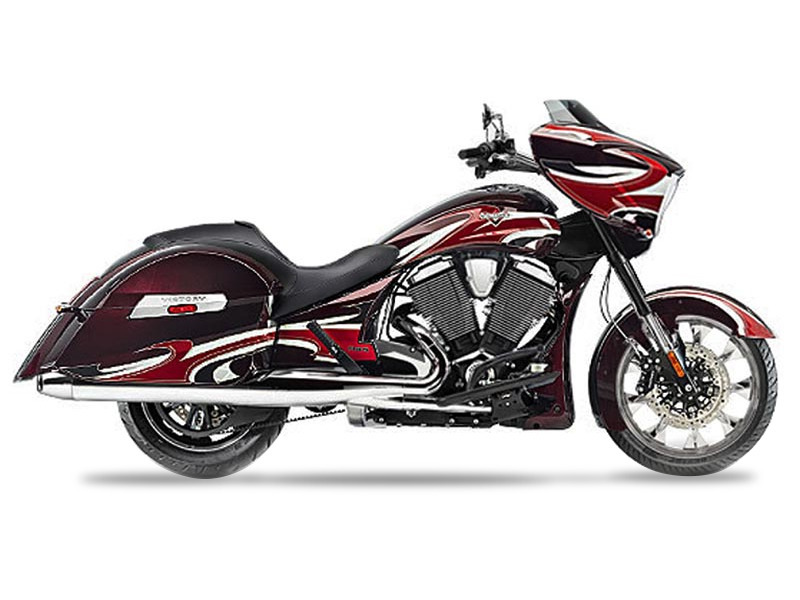 2015 Victory Motorcycles Magnum Ness Midnight Cherry