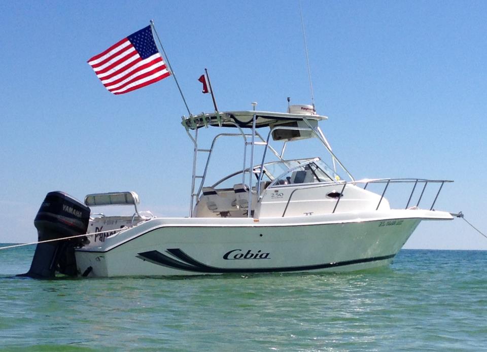 2002 COBIA BOATS 250 Walkaround