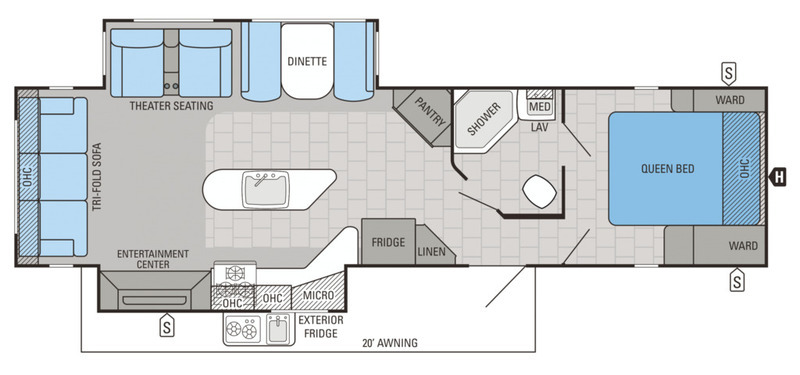 2016 Jayco WHITE HAWK 33RSKS