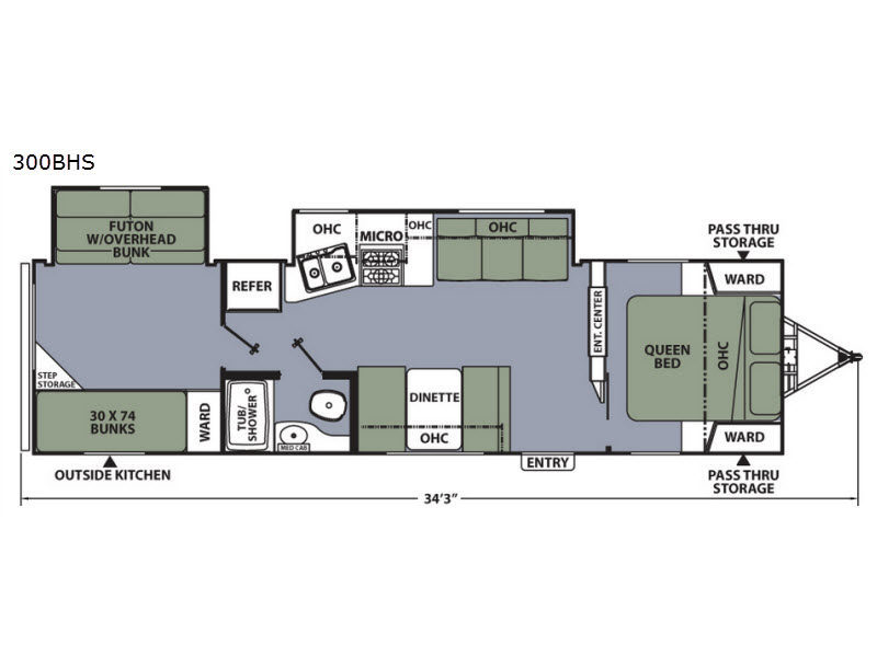 2018 Coachmen Rv Apex Ultra-Lite 300BHS