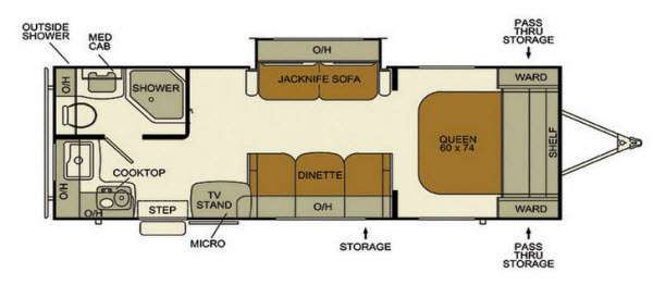 2014 Evergreen Rv Ascend A231RKB