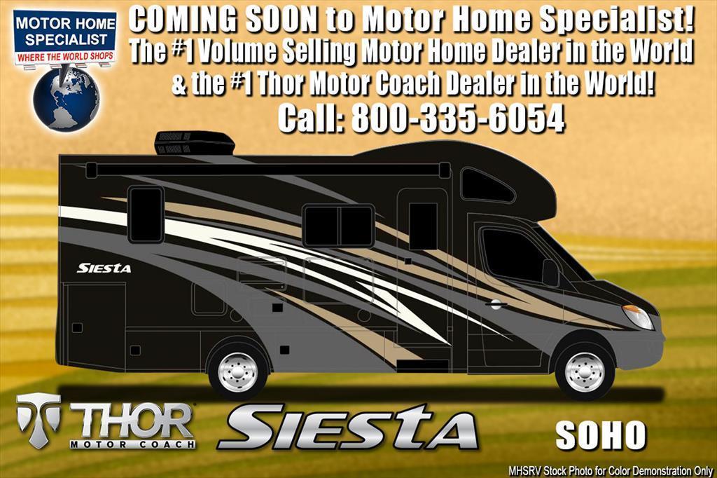 2018 Thor Motor Coach Four Winds Siesta Sprinter 24SS RV for Sale at MHSRV W/