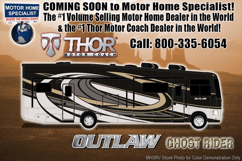 2018 Thor Motor Coach Outlaw Residence Edition 38RE Bath & 1/2 RV for Sale W/