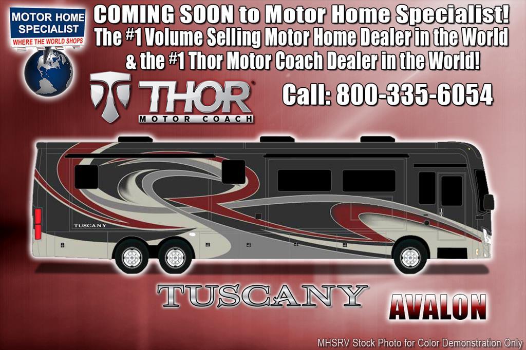 2018 Thor Motor Coach Tuscany 42GX Bath & 1/2 RV for Sale W/Ds