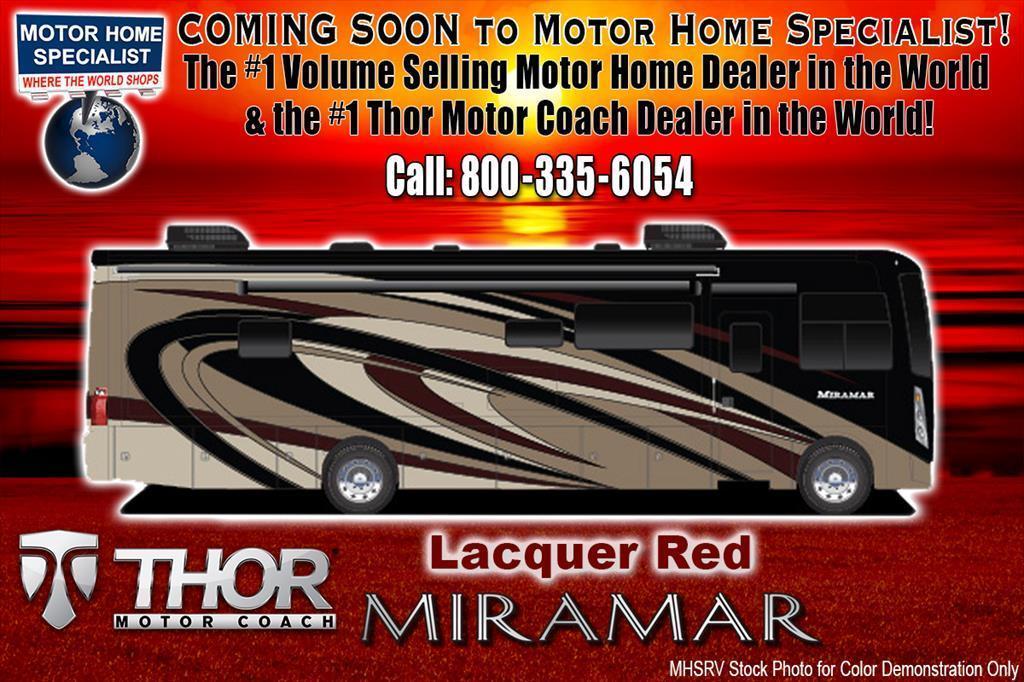 2018 Thor Motor Coach Miramar 35.2 RV for Sale W/Theater Seats, Dual Pane, Ki