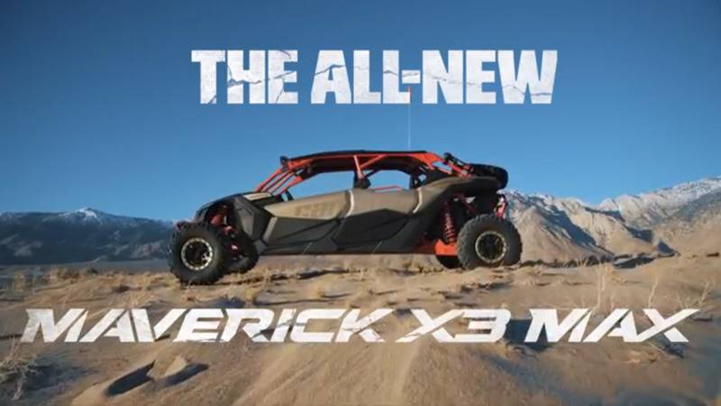 2017 Can-Am Maverick X3 MAX X rs TURBO R Gold & Can-Am Red
