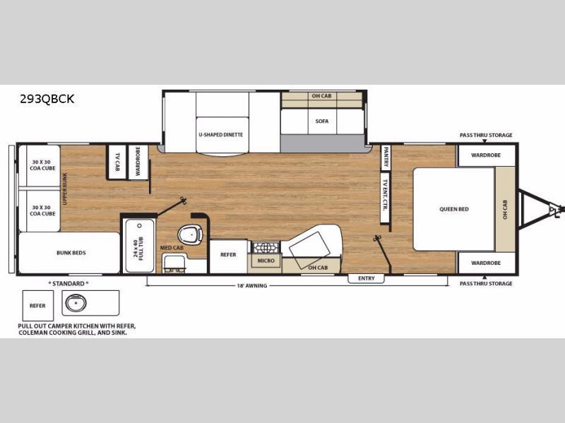 2017 Coachmen Rv Catalina Legacy 293QBCK