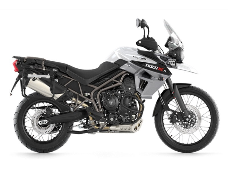 2017 Triumph Tiger 800 XCA Crystal White