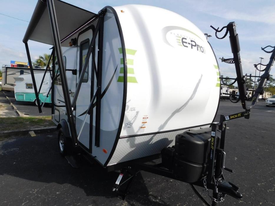 2017 Forest River E-PRO 14FK A/C REAR BED SHOWER 2021 POUNDS NICE