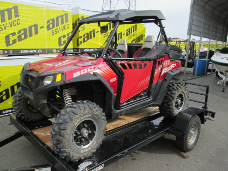 2013 Polaris RZR S 800 EPS Sunset Red LE