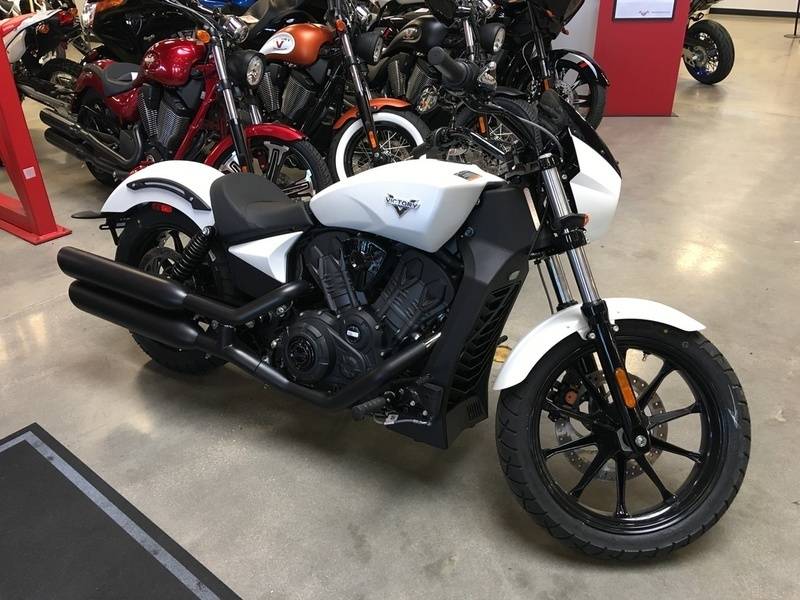 2017 Victory Octane Suede Pearl White