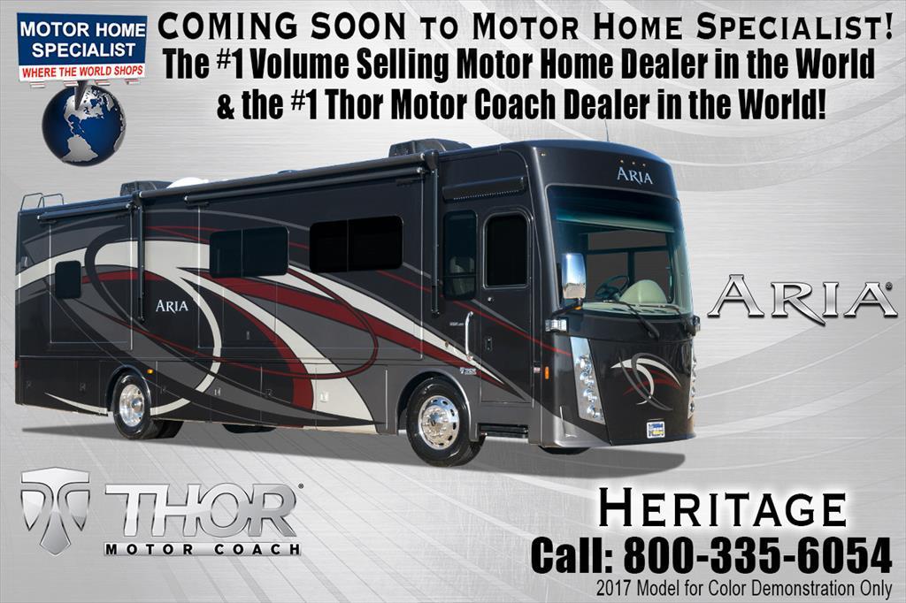2018 Thor Motor Coach Aria 3601 Luxury RV for Sale W/360HP, Ki