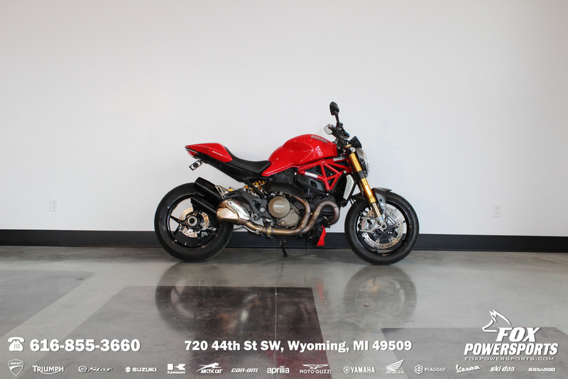 2015 Ducati Monster 1200 S Red