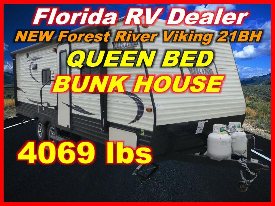 2017 Forest River Viking Ultra Lite Tandem Axle 21BH