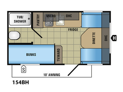 2017 Jayco Jay Flight SLX 154BH