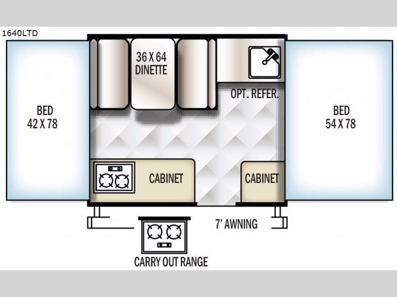 2017 Forest River Rv Rockwood Freedom Series 1640LTD