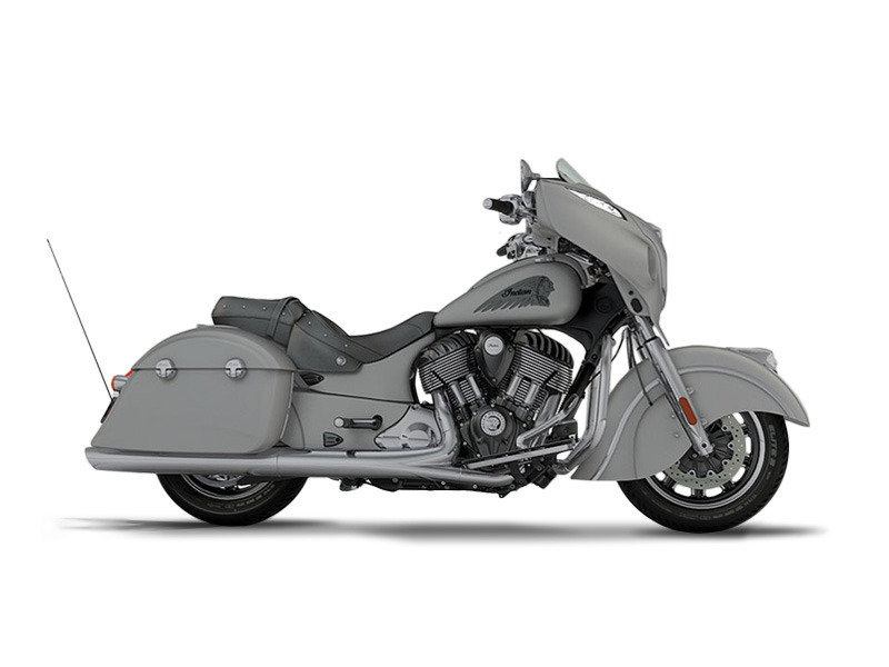 2017 Indian Motorcycle Chieftain Silver Smoke