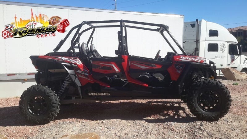 2015 Polaris RZR XP 4 1000 EPS Havasu Red Pearl