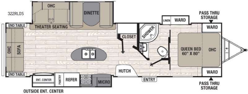 2016 Coachmen Rv Freedom Express Liberty Edition 322RLDS