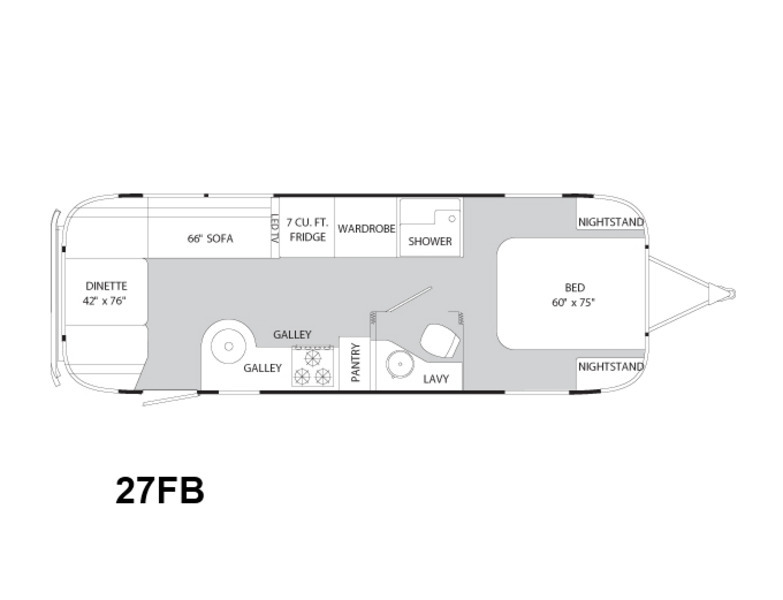 2014 Airstream International Serenity 27FB