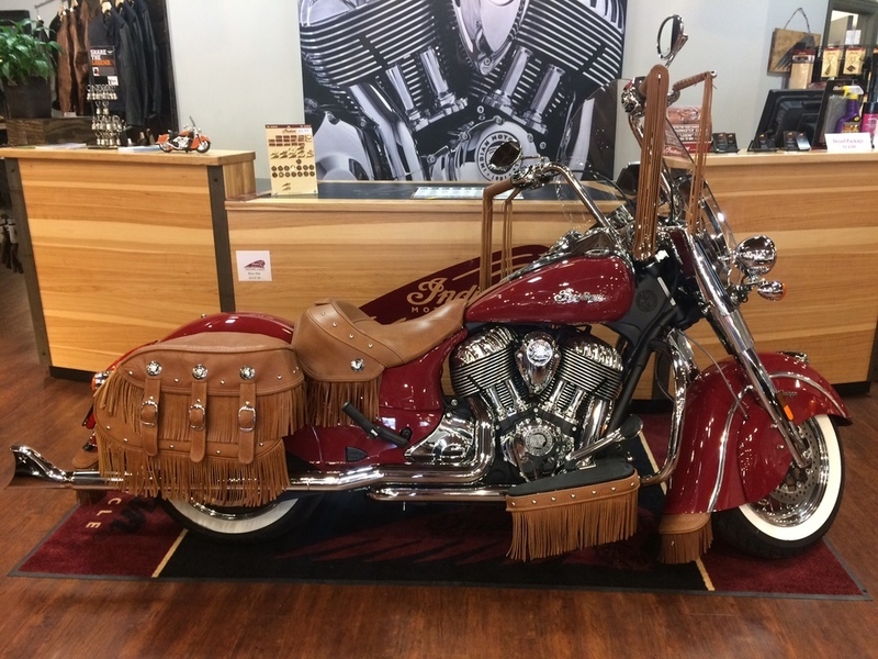 2016 Indian Chief Vintage Indian Red