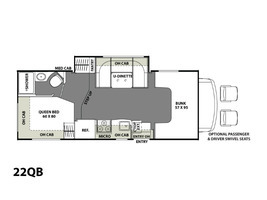 2018 Coachmen Freelander 22QB Ford 350