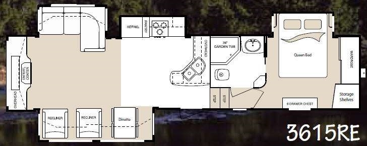 2010 Keystone Montana 3615RE