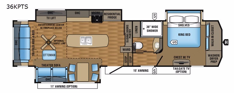 2017 Jayco Pinnacle 36KPTS