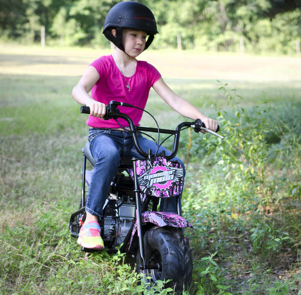 2016 Monster Moto Mini Bike Muddy Girl MM-B80-MG