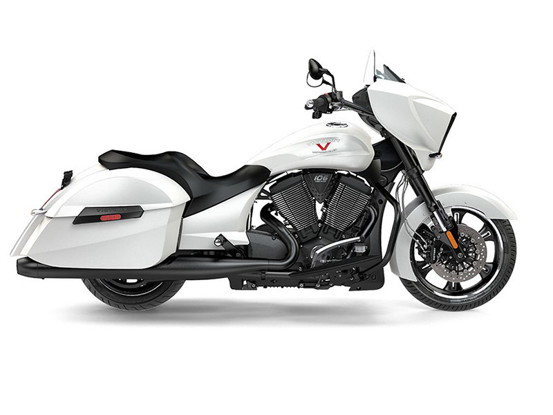 2016 Victory Motorcycles Cross Country Suede Pearl White