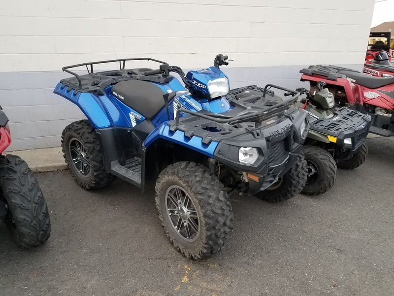 2013 Polaris Sportsman XP 850 H.O. EPS Blue Fire