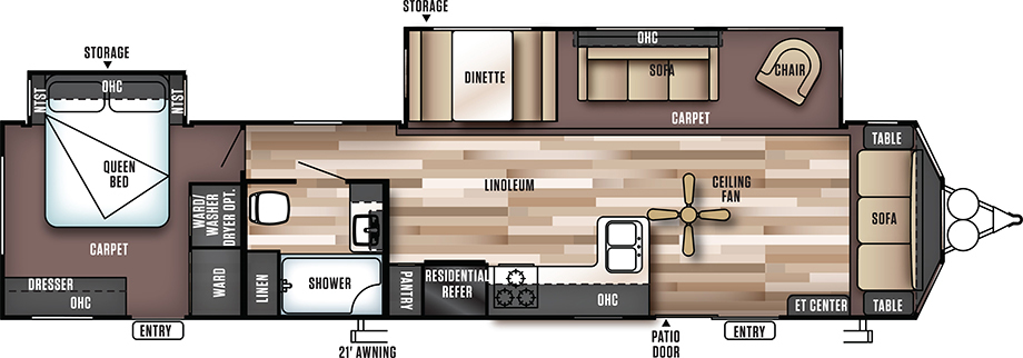 2018 Forest River WILDWOOD DLX 39FDEN