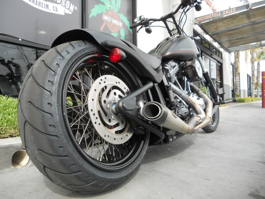 2013 Harley-Davidson 001 FXS - Black Line Softail