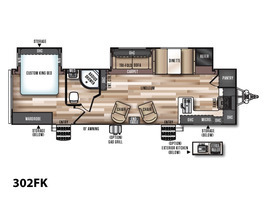 2017 Forest River Salem Hemisphere 302FK