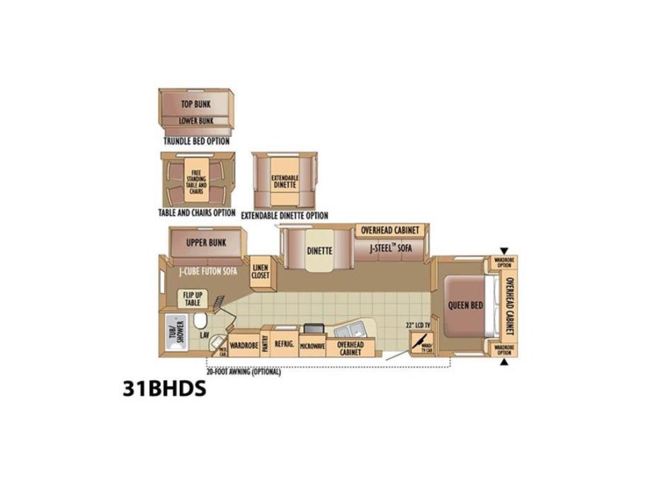 2010 Jayco JAY FLIGHT 31BHDS