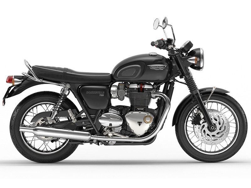 2017 Triumph Bonneville T120 Jet Black