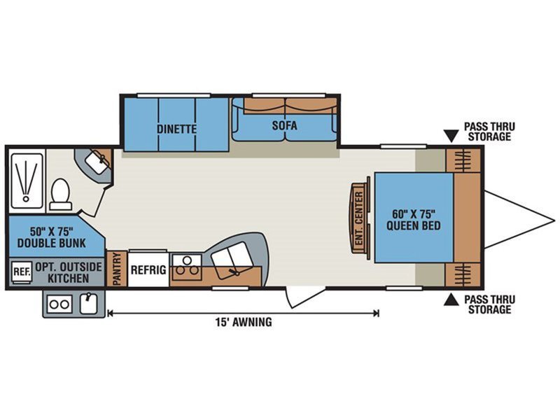 2017 Kz Rv Sportsmen  Show Stopper LE S280BHSS