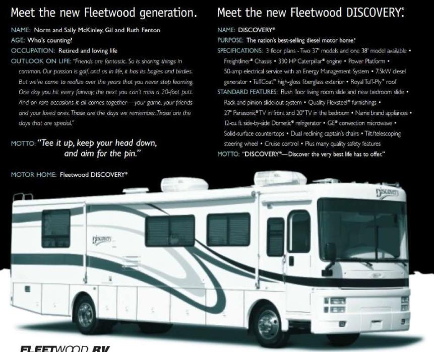 2002 Fleetwood Discovery 37U