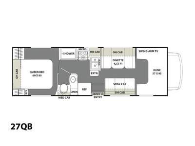 2018 Coachmen Freelander 27QB Chevy 4500