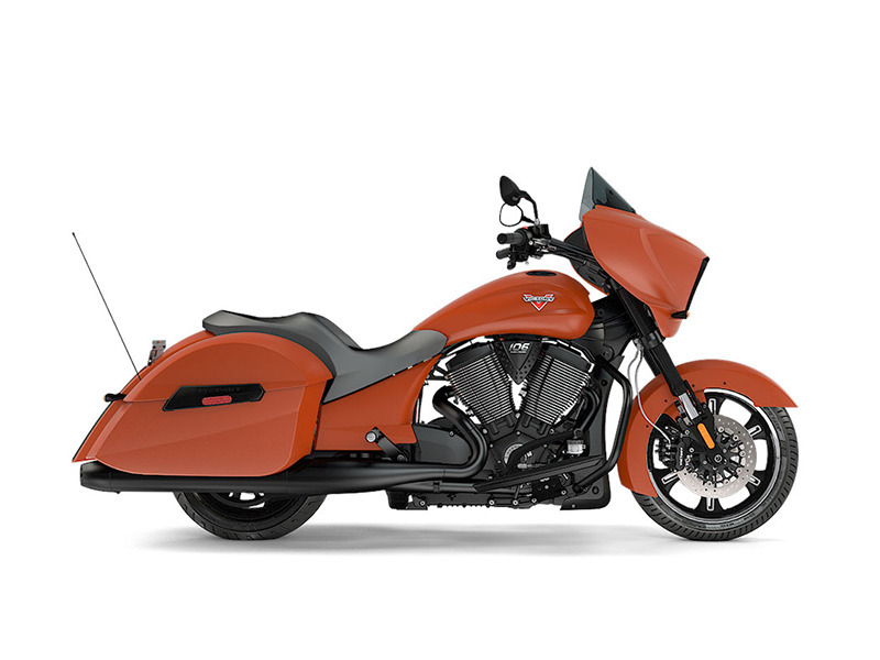 2017 Victory Motorcycles Cross Country Suede Nuclear Sunset Orange