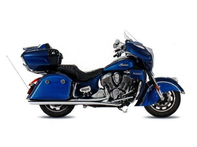 2017 Indian Motorcycle Roadmaster Icon Blue Sapphire & Brilliant Blue