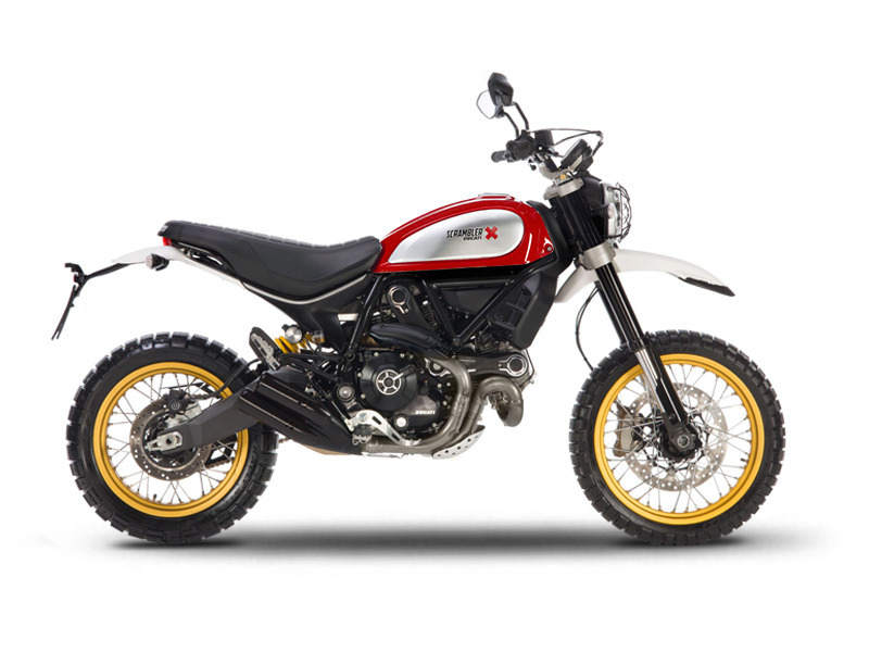 2017 Ducati Scrambler Desert Sled Red Dusk