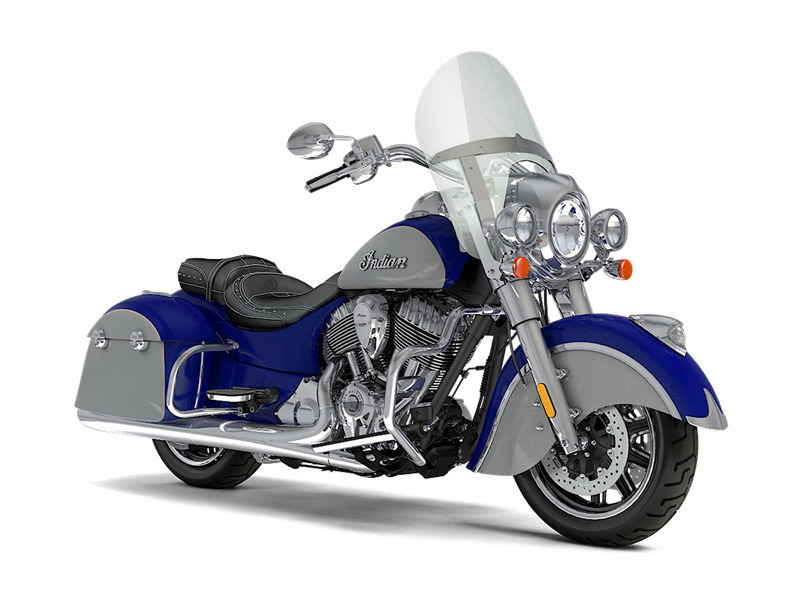 2017 Indian Motorcycle Springfield Blue Sapphire Over Star Silver